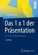 Cover-Bild zum Titel 'Das 1 x 1 der Präsentation' von 'Karl-Christof Renz'