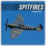 Cover-Bild zum Titel 'Spitfires - Spitfire 2026 - 16-Monatskalender' von 'Gifted Stationery Co. Ltd'