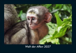 Cover-Bild zum Titel 'Welt der Affen 2027 Fotokalender DIN A5' von 'Tobias Schmitt, Kevin Heber'