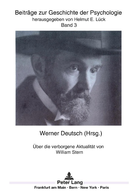 Über die verborgene Aktualität von William Stern - 