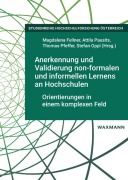 Cover-Bild zum Titel 'Anerkennung und Validierung non-formalen und informellen Lernens an Hochschulen' von ''