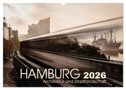 Hamburg Architektur und Stadtlandschaft (Wandkalender 2026 DIN A3 quer), CALVENDO Monatskalender - Kai-Uwe Klauß