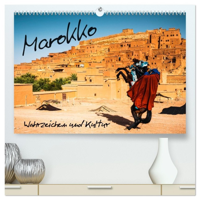 Marokko - Wahrzeichen und Kultur (hochwertiger Premium Wandkalender 2026 DIN A2 quer), Kunstdruck in Hochglanz - Matteo Colombo