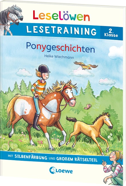 Leselöwen Lesetraining 2. Klasse - Ponygeschichten - Heike Wiechmann