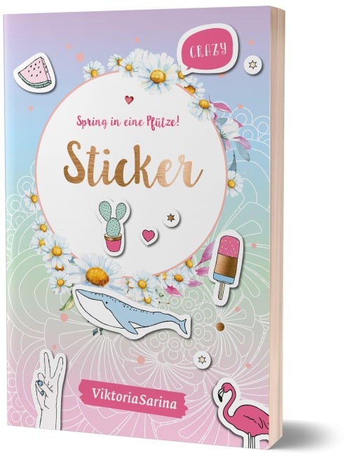 Spring in eine Pfütze! Sticker - ViktoriaSarina