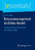 Cover-Bild zum Titel 'Retourenmanagement im Online-Handel' von 'Frank Deges'