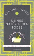 Cover-Bild zum Titel 'Keines natürlichen Todes' von 'Dorothy L. Sayers'