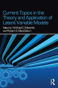 Cover-Bild zum Titel 'Current Topics in the Theory and Application of Latent Variable Models' von ''