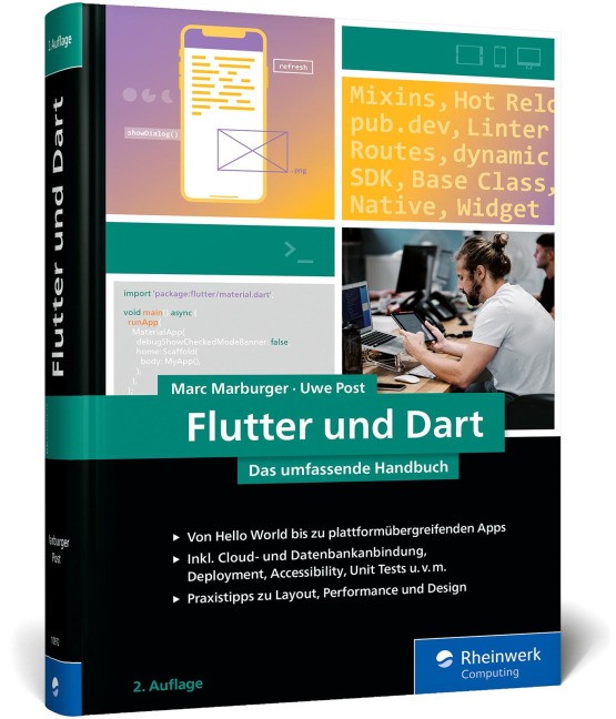 Flutter und Dart - Marc Marburger, Uwe Post