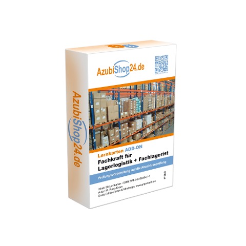 AzubiShop24.de Add-on-Lernkarten. Fachkraft für Lagerlogistik + Fachlagerist - Michaela Rung-Kraus