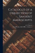 Catalogue of a Collection of Sanskrit Manuscripts - 