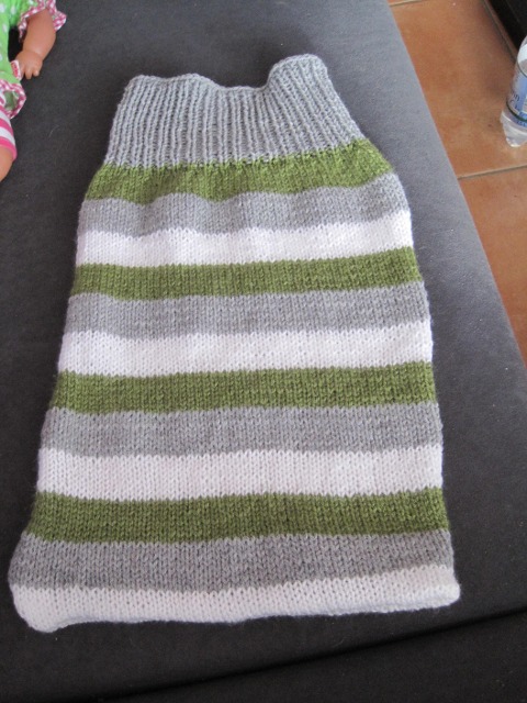 Strickanleitung Schlafsack 0-8 Monate Puck/Cocoon - Kerstin Münchehofe