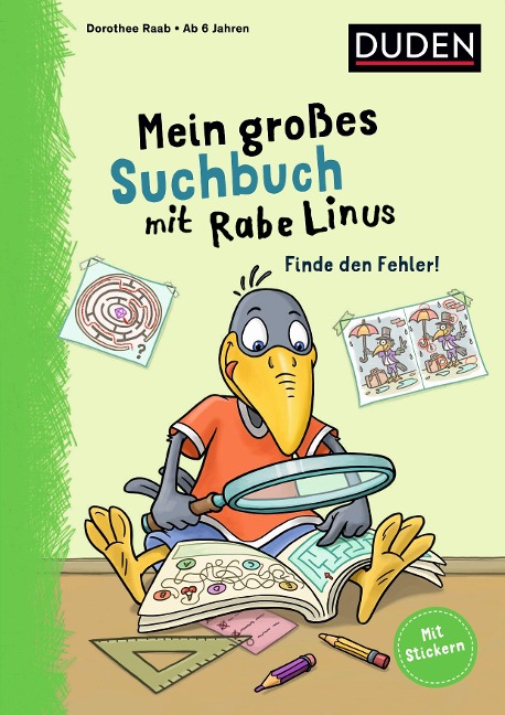 Mein großes Suchbuch mit Rabe Linus - Dorothee Raab