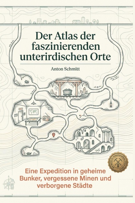 Der Atlas der faszinierenden unterirdischen Orte - Anton Schmitt
