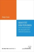 Cover-Bild zum Titel 'Identität von Personen' von 'Katja Crone'