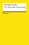 Die Akten des Vogelsangs - Wilhelm Raabe