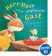 Cover-Bild zum Titel 'Herr Hase und der ungebetene Gast' von 'Steve Smallman'