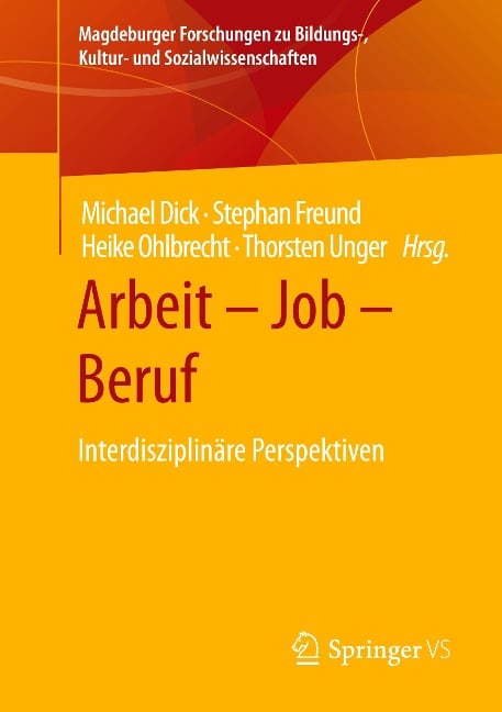 Arbeit ¿ Job ¿ Beruf - 