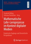 Cover-Bild zum Titel 'Mathematische Lehr-Lernprozesse im Kontext digitaler Medien' von ''