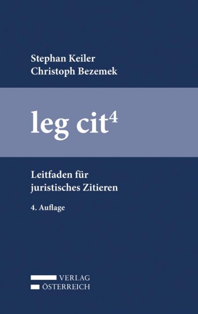 leg cit 4 - Stephan Keiler, Christoph Bezemek