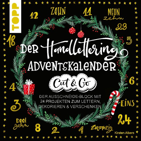 Der Handlettering-Adventskalender - Cut & Go - Kirsten Albers