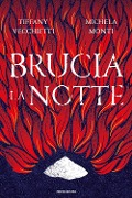 Cover-Bild zum Titel 'Brucia la notte' von 'Tiffany Vecchietti, Michela Monti'