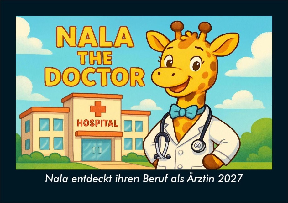 Nala entdeckt ihren Beruf als Ärztin 2027 Fotokalender DIN A5 - Tobias Schmitt, Kevin Heber