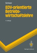 Cover-Bild zum Titel 'EDV-orientierte Betriebswirtschaftslehre' von 'August-Wilhelm Scheer'