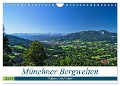 Münchner Bergwelten (Wandkalender 2024 DIN A4 quer), CALVENDO Monatskalender - Matthias Markreiter