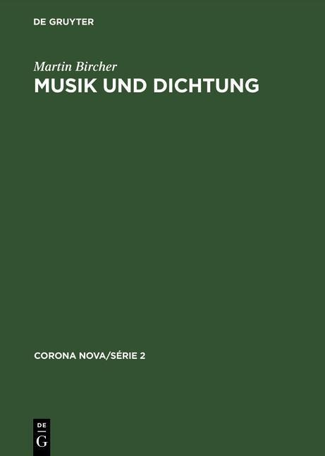 Musik und Dichtung - Martin Bircher