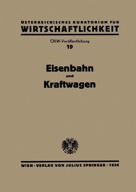 Eisenbahn und Kraftwagen - 