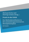 Cover-Bild zum Titel 'Praxis in der Ethik' von ''