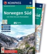 Cover-Bild zum Titel 'KOMPASS Wanderführer Norwegen Süd, von Oslo bis zum Romsdalen, 85 Touren mit Extra-Tourenkarte' von 'Oliver Lair'