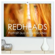 Cover-Bild zum Titel 'REDHEADS - Portrait aus dem Paradies (hochwertiger Premium Wandkalender 2026 DIN A2 quer), Kunstdruck in Hochglanz' von 'Ulrich Allgaier (Ullision)'