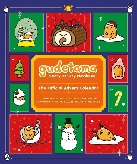 Gudetama: A Very Meh-Rry Christmas: The Official Advent Calendar - Jenn Fujikawa
