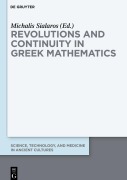 Cover-Bild zum Titel 'Revolutions and Continuity in Greek Mathematics' von ''