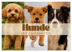 Cover-Bild zum Titel 'Hunde mit Charakter (Wandkalender 2026 DIN A4 quer), CALVENDO Monatskalender' von 'Marena Camadini'