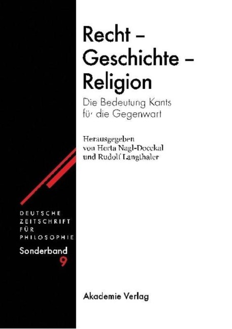 Recht - Geschichte - Religion - 