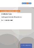 Cover-Bild zum Titel 'Auftragsorientierte Produktion' von 'I. Zeilhofer-Ficker'