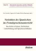 Cover-Bild zum Titel 'Varietäten des Spanischen im Fremdsprachenunterricht' von ''