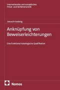 Cover-Bild zum Titel 'Anknüpfung von Beweiserleichterungen' von 'Janusch Krasberg'