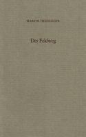 Der Feldweg - Martin Heidegger