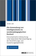 Cover-Bild zum Titel 'Die Anwendung von Intelligenztests im sonderpädagogischen Kontext' von 'Torsten Joél'