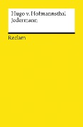 Cover-Bild zum Titel 'Jedermann' von 'Hugo von Hofmannsthal'