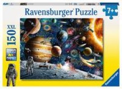 Cover-Bild zum Titel 'Im Weltall. Puzzle 150 Teile' von ''