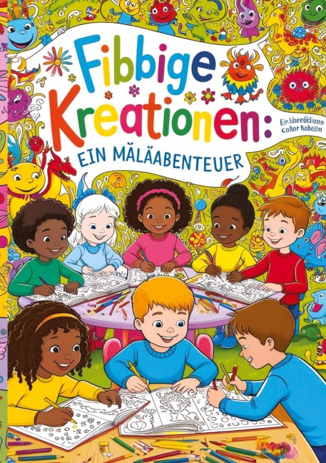 "Bunte Kreationen: Ein Abenteuer zum Ausmalen" - Sylvia Müller