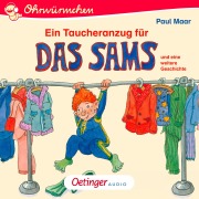Cover-Bild zum Titel 'Ein Taucheranzug für das Sams und eine weitere Geschichte' von 'Paul Maar, Kay Poppe'