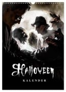 Cover-Bild zum Titel 'Halloween Optische Illusionen - Kalender 2026 (Wandkalender 2026 DIN A3 hoch), CALVENDO Monatskalender' von 'Sven Sauer'
