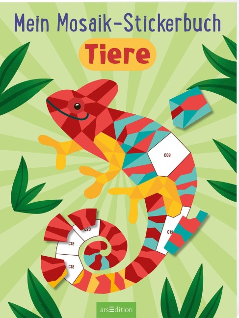 Mein Mosaik-Stickerbuch - Tiere - 