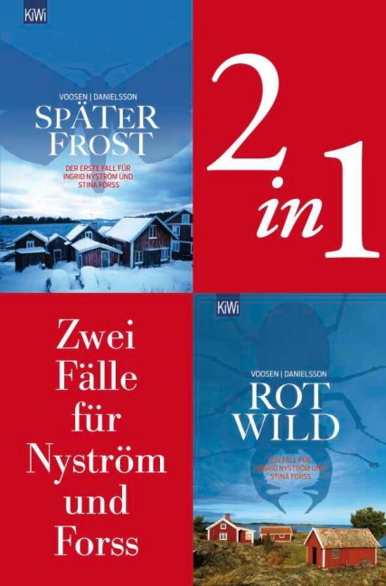 Zwei Fälle für Ingrid Nyström und Stina Forss (2in1-Bundle) - Roman Voosen, Kerstin Signe Danielsson